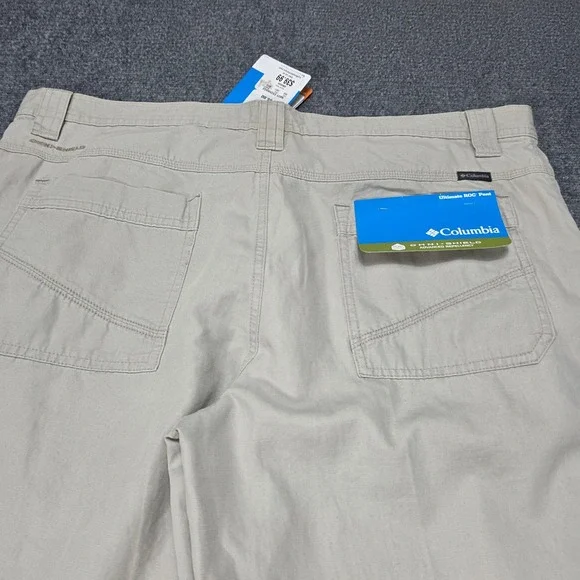 Columbia Ultimate ROC Pant Mens Khaki Outdoor Hiking Cargo Pants Size‎ 40x32 - Picture 7 of 7